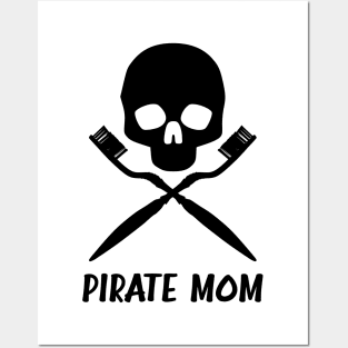 Pirate Mom Posters and Art